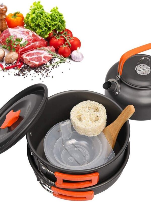 Compact Full-set Camping Cookware