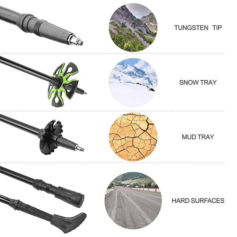 Ultralight Retractable Trekking Hiking Pole - Image 6