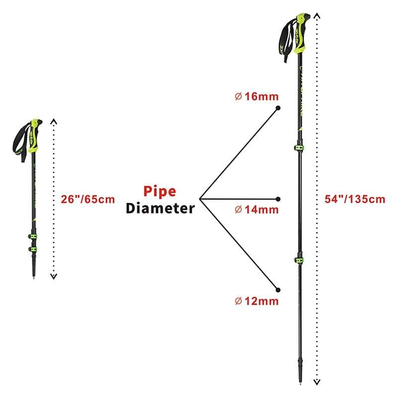 Ultralight Retractable Trekking Hiking Pole - Image 5